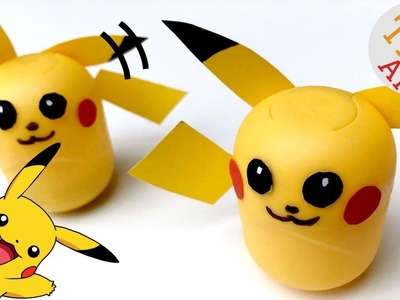 Easy Pikachu DIY - Pikachu Ornament or Weeble
