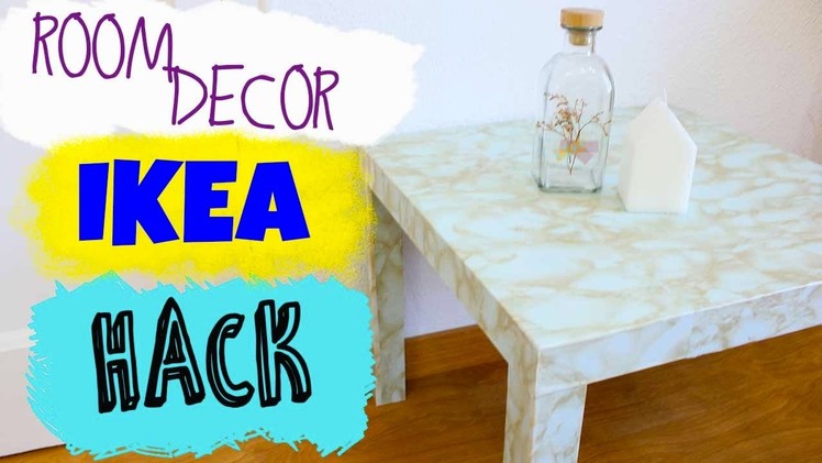 Easy Room Decor | Ikea Hack | Table DIY