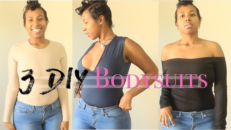 How to | DIY Bodysuit 3 Ways + Pattern Drafting