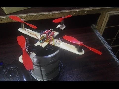 How To Mak DIY Wireless RC Remote Controller Quadcopter
