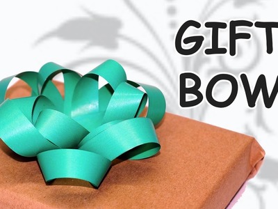 How to make a paper Bow.Ribbon. DIY beauty and easy