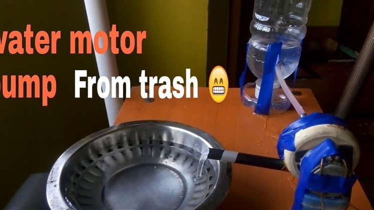 How To Make mini water pump at home| DIY | From Trash | Homemade Easy