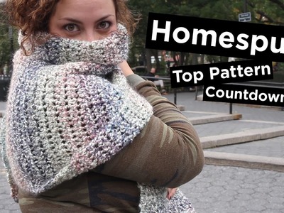 5 Most Popular Homespun® Knit & Crochet Patterns
