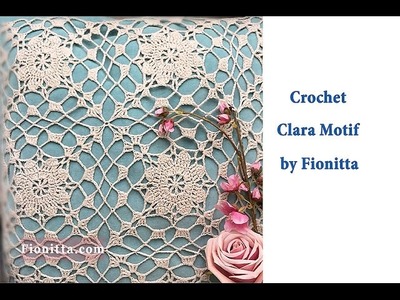 Crochet Clara motif by Fionitta