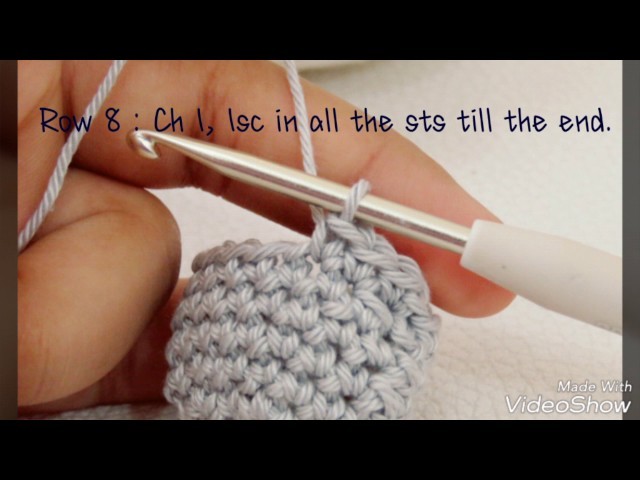 Crochet coin pouch
