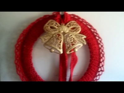Crochet Holiday wreath