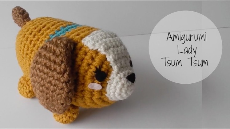 Crochet Lady Tsum Tsum Amigurumi Tutorial