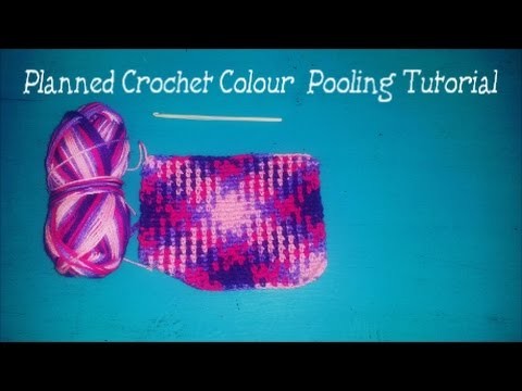 Crochet Planned Yarn Pooling Tutorial