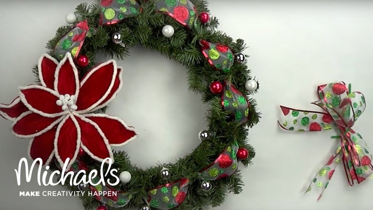 DIY Holiday Wreath | Michaels