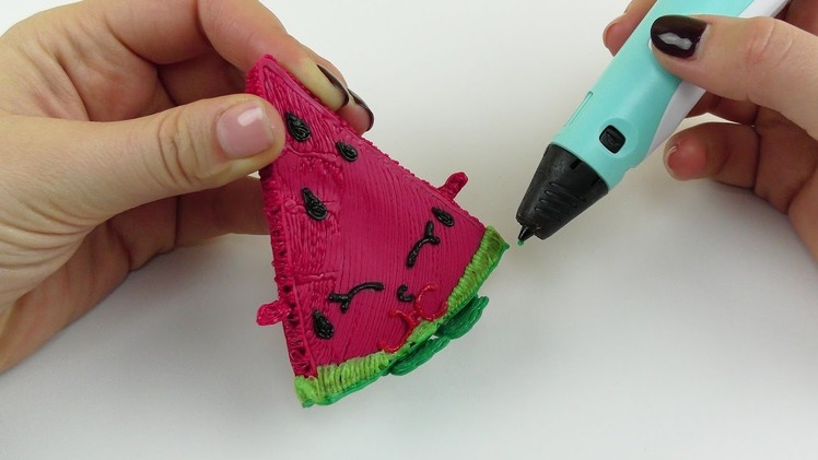 DIY How to Draw Shopkins Melonie Pips with 3D PEN Video for Kids