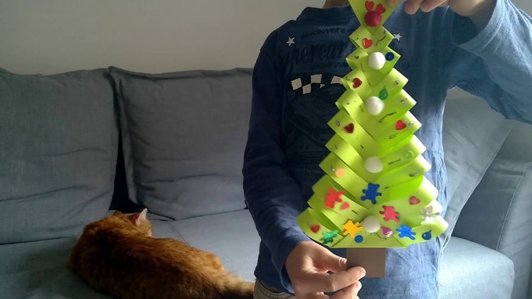 DIY Paper Christmas Trees