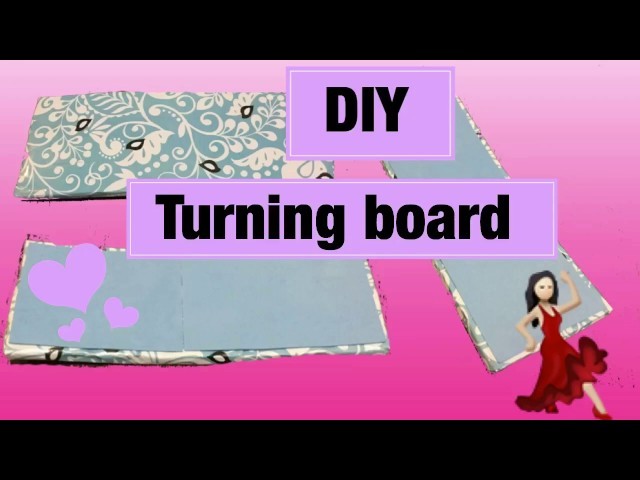 DIY turning board for dancers