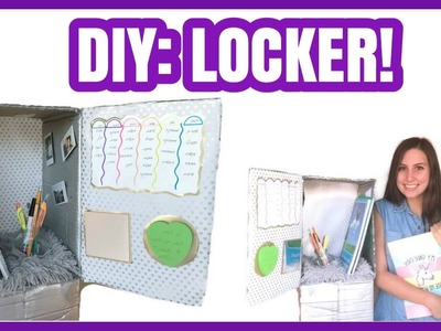 DIY Tutorial: Locker Decor! | Super Easy DIY! | ORDANI DIY