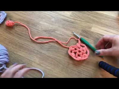 How to crochet a hexagon with designer, Vickie Howell!