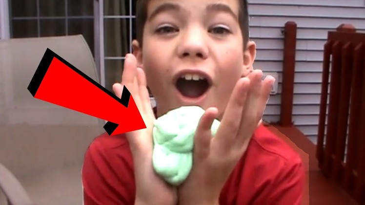 HOW TO MAKE SLIME (SO EASY)