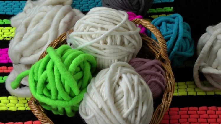 How to spin chunky yarn