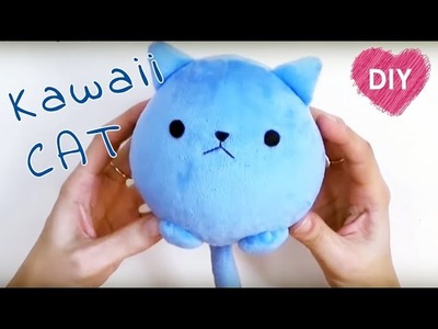 Kawaii plush cat 