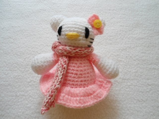 Mini hello kitty crochet#1