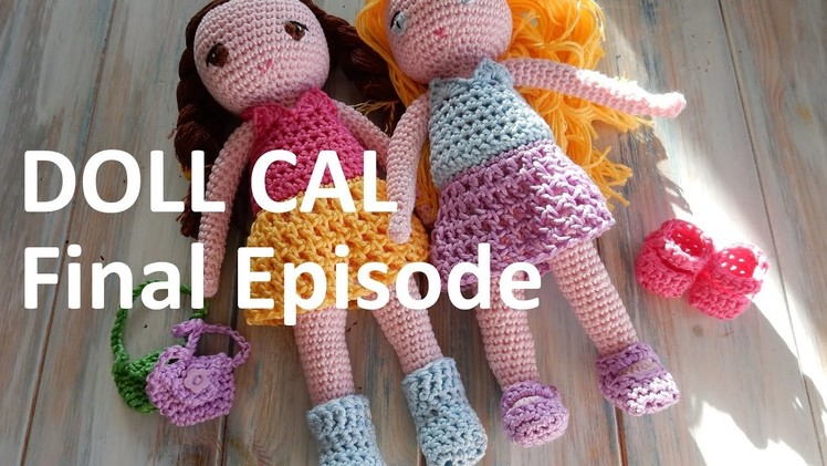 Miniature Crochet Shoes, Booties and Bag - Final CAL Episode