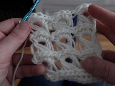 Tutorial - Crochet Broomstick Lace