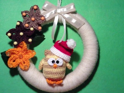 Tutorial Ghirlanda ad Uncinetto - Guirlanda Crochet -Wreath Crochet