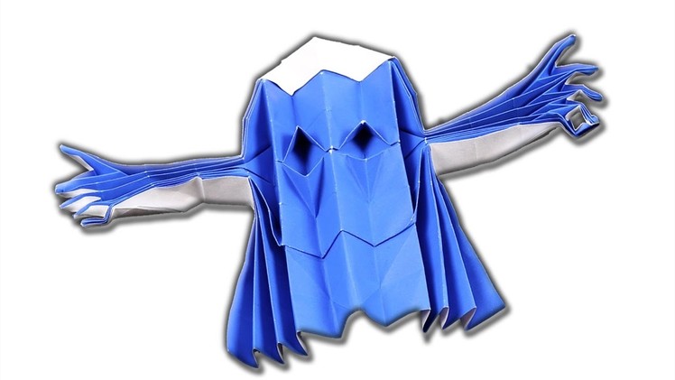 Halloween Origami Ghost | How To Make Halloween Ghost | Origami Tutorials | Halloween Special