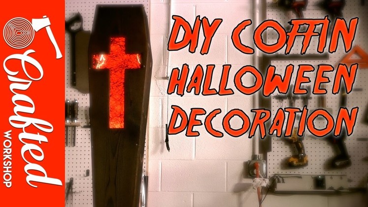 How To Build A Coffin (DIY Halloween Decorations. Crafts) | Crafted Workshop