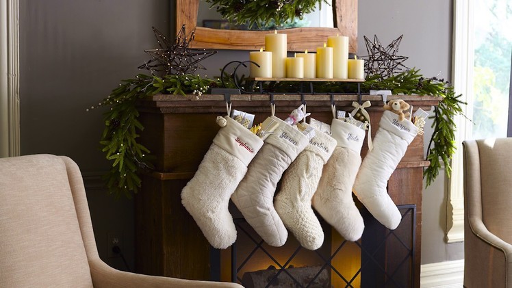 How to Decorate your Mantle for the Holidays