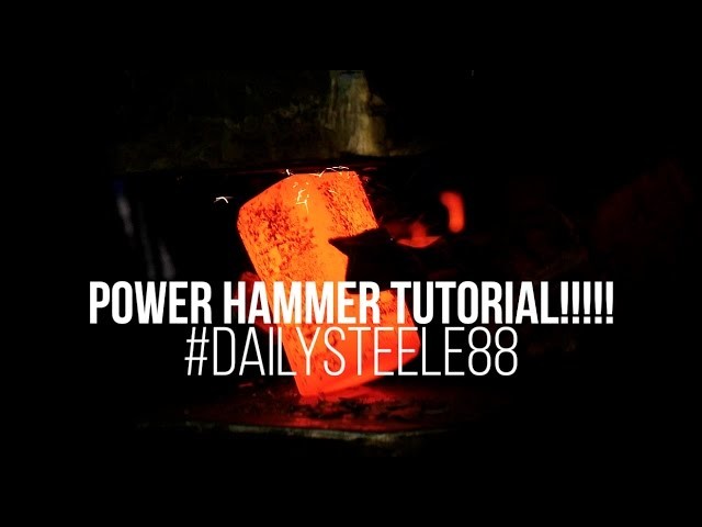 How to Forge a Square Hammer Billet