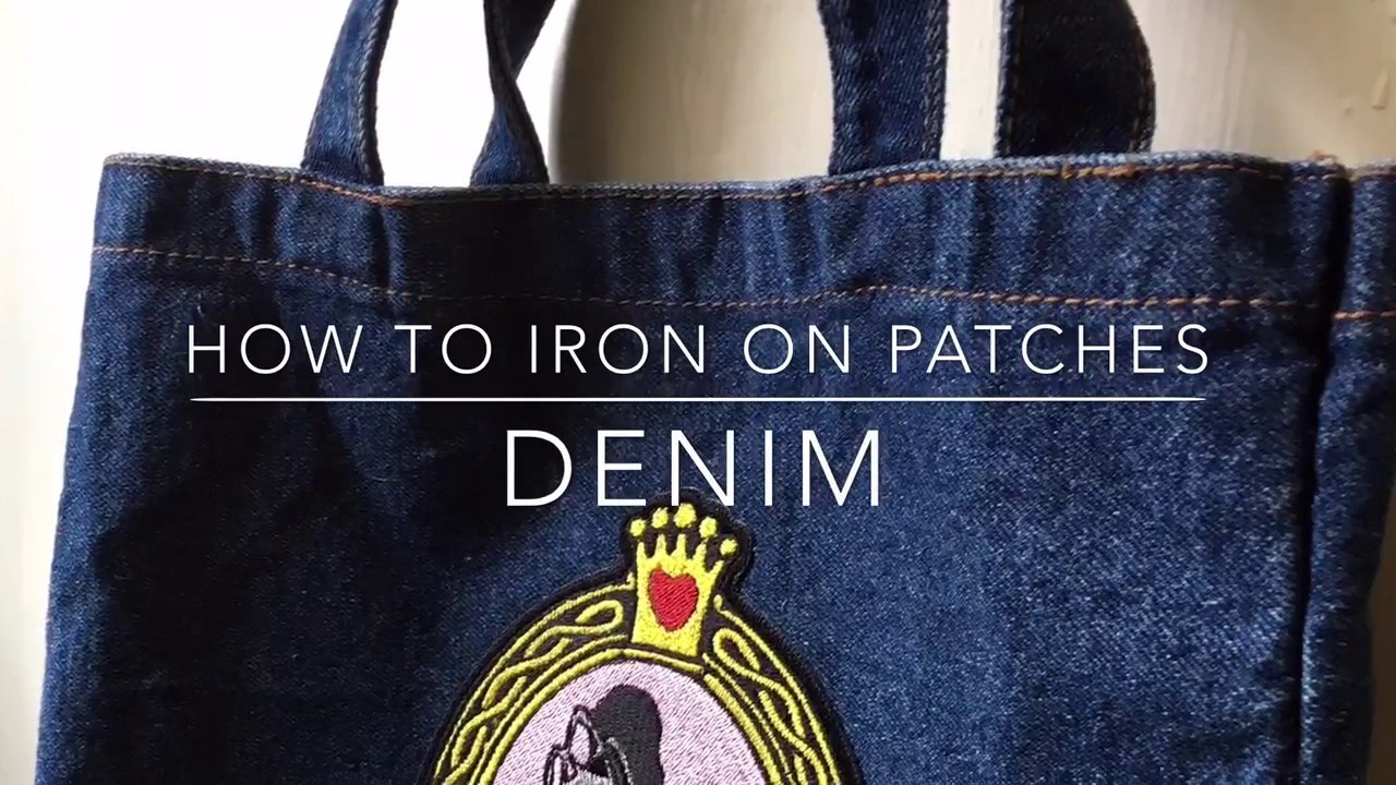 How To Iron On A Patch To Denim