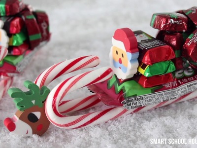 How to Make a Candy Sleigh