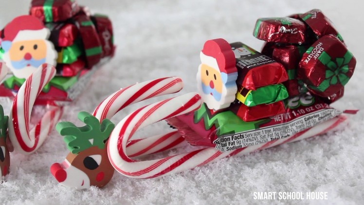 How to Make a Candy Sleigh