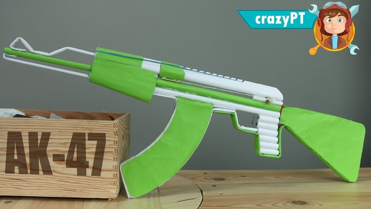 How To Make A Fully Automatic Paper Ak 47 That Shoots