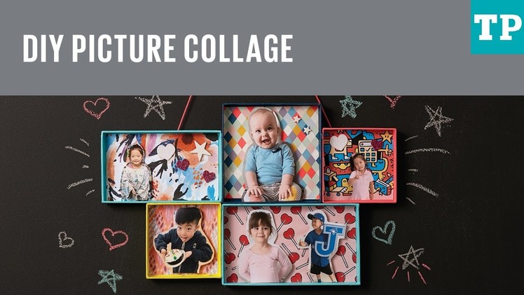 How to make a picture frame collage