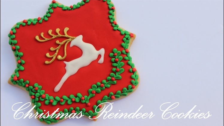 How To Make A Royal Icing Reindeer