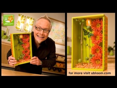 How to make a Shadow Box filled with Flowers!