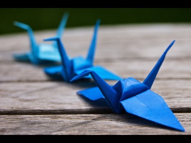 How To Make Amazing Paper Crane Origami - Creative paper tricks