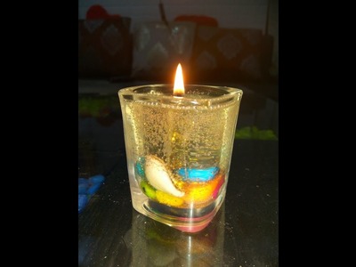 HOW TO MAKE BEAUTIFUL GEL CANDLE