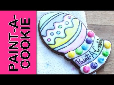 How to make candy paint to create an edible paintable cookie - Paint-A-Cookie - Candy edible paints