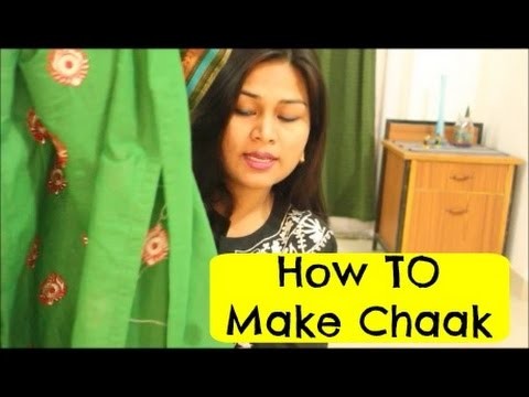 How To Make Chaak (Open Side Slit Of Kurti) | Beginners Guide #2 | Anjalee Sharma