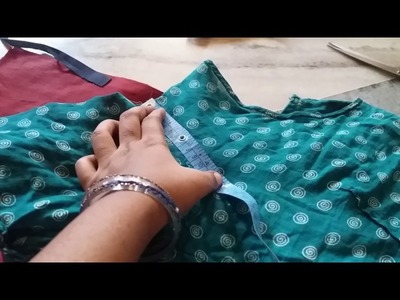 How to old women blouse cutting