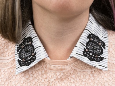 How to Sew a Detachable Fashion Collar