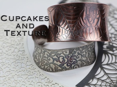 How to Texture Metal with Cupcake Wrappers