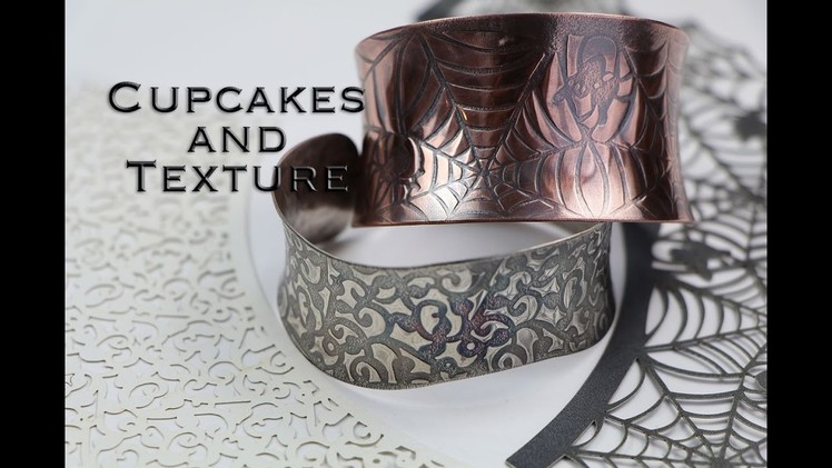 How to Texture Metal with Cupcake Wrappers