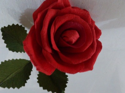 Paper flower making at home easy, tutorial, decorations, paper rose flower making.