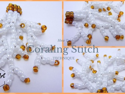 Coraling Stitch-Beaded Earrings and Necklaces | How To Tutorial