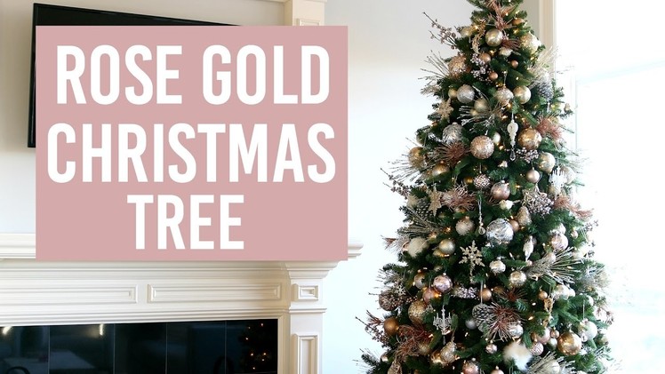 DECORATE WITH ME | CHRISTMAS TREE HOW TO!