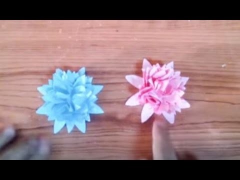 DIY Creative Ideas - How to Make Easy & Beautiful Paper Flowers + Tutorial .