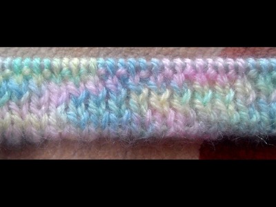 Double Border Knitting in a Easy way Hindi