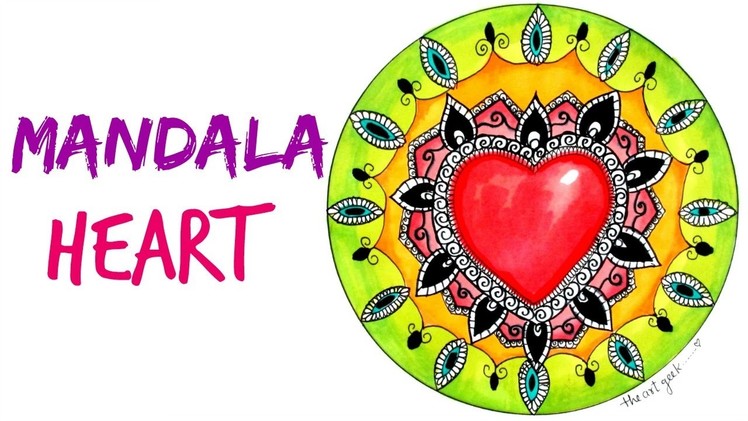 Draw a Mandala with Heart